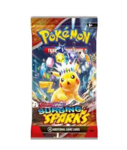 Pokemon Scarlet Violet Surging Sparks 16X Single Sleeved Booster Packs - Image 2