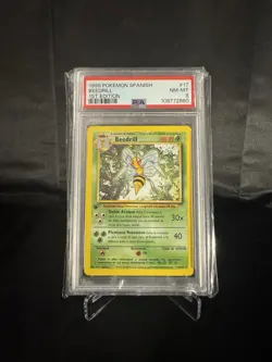 1999 POKEMON SPANISH BEEDRILL 1ST EDITION (PSA 8 NM-MT) TCG - Image 1