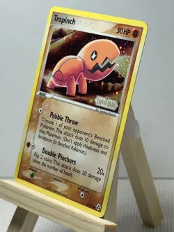 Trapinch Pokemon EX Legend Maker STAMPED holo 67/92 - Image 2