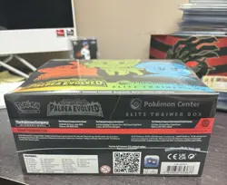 Pokemon Center Exclusive Paldea Evolved Elite Trainer Box ETB - Image 5