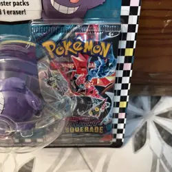 Pokemon TCG Eraser Blister Gengar Scarlet and Violet + 2 Boosters - Image 4