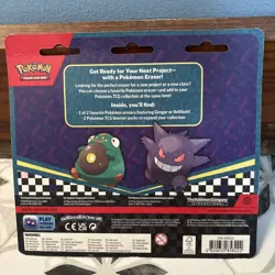 Pokemon TCG Eraser Blister Gengar Scarlet and Violet + 2 Boosters - Image 5