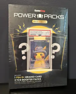 GameStop Power Pack Series 2 PSA Slab & 2 Booster Packs - Image 1