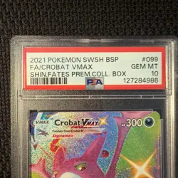 Pokemon Promo Crobat VMAX SWSH099 PSA 10 Shining Fates Premium Collection Box - Image 3