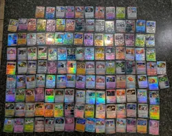 Pokemon TCG Prismatic Evolution 133 Pokeball / 11 Masterball Pattern LOT OF 144 - Image 1