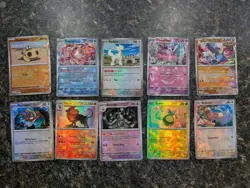 Pokemon TCG Prismatic Evolution 133 Pokeball / 11 Masterball Pattern LOT OF 144 - Image 3