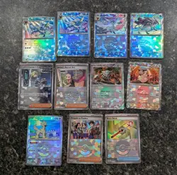 Pokemon TCG Prismatic Evolution 133 Pokeball / 11 Masterball Pattern LOT OF 144 - Image 5