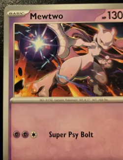 Mewtwo 059/142 Uncommon Scarlet & Violet: Stellar Crown Pokemon TCG - Image 2