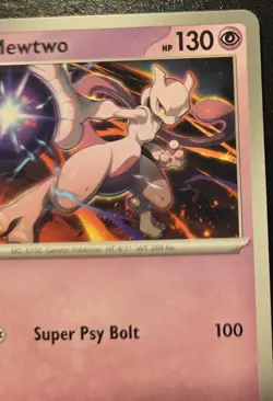 Mewtwo 059/142 Uncommon Scarlet & Violet: Stellar Crown Pokemon TCG - Image 3