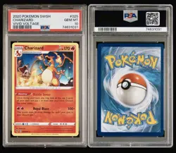 2020 POKEMON SWSH CHARIZARD #025 VIVID VOLTAGE PSA 10 GEM 💎 - Image 3