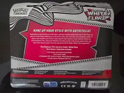 Pokemon TCG Scarlet & Violet 10.5 White Flare Tech Sticker - NEW Factory Sealed - Image 2