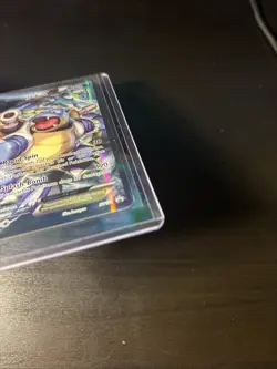 2016 POKEMON XY BLACK STAR PROMO BLASTOISE EX #XY122 HOLO FULL ART - Image 3