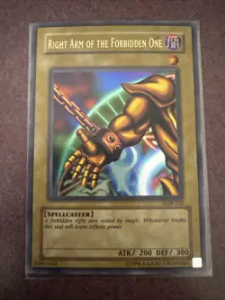 Right Arm of the Forbidden One LOB-122 The Legend of Blue Eyes White Dragon... - Image 2