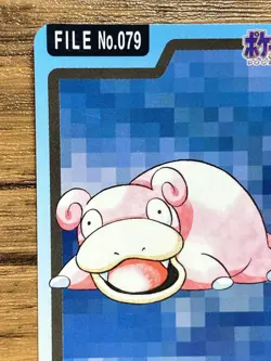 Pokemon Carddass Card Slowpoke File No.79 Bandai Pocket Monsters 1997 Japan - Image 3