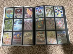 Pokemon Card Collection Binder Lot X354 SIR IR FULL ART EX MEGA CHARIZARD + - Image 2