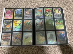 Pokemon Card Collection Binder Lot X354 SIR IR FULL ART EX MEGA CHARIZARD + - Image 5