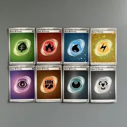 Cosmos Holo SVE Basic Energy Scarlet & Violet Complete Set Pokemon Cards - NM - Image 1