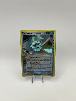 Vaporeon 18/113 Holo Rare EX Delta Species Pokemon Card - Image 1