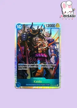 One Piece Card Game - Kaido OP04-044 SR Englisch Foil Karte TCG Anime - Image 1