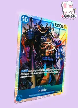 One Piece Card Game - Kaido OP04-044 SR Englisch Foil Karte TCG Anime - Image 2