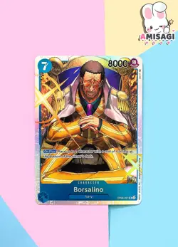 One Piece Card Game - Borsalino OP05-051 SR Englisch Foil Karte TCG Anime Manga - Image 1