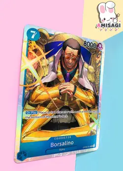 One Piece Card Game - Borsalino OP05-051 SR Englisch Foil Karte TCG Anime Manga - Image 2