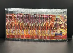 16x Monkey.D.Luffy (Treasure Booster) ST10-006 One Piece Promo Card Foil SEALED - Image 1