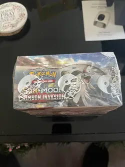 SEALED Pokemon Sun and Moon Crimson Invasion Booster Box Card Game - Image 5