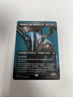 Mikaeus The Unhallowed Borderless Nonfoil Card #0675 MTG LP - Image 1