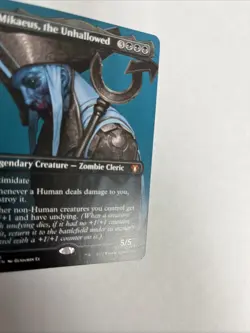 Mikaeus The Unhallowed Borderless Nonfoil Card #0675 MTG LP - Image 2