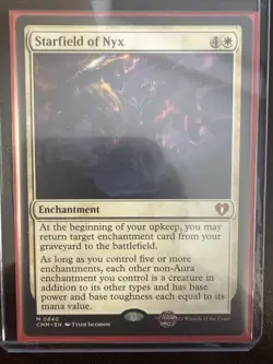 MTG Starfield of NYX Commander Masters Mythic Card #840 Non-Foil Near Mint - Image 1