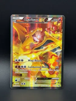 Charizard EX XY121 Black Star Promo Holo Rare Pokemon Card MP - Image 1