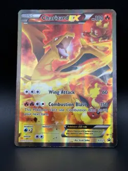 Charizard EX XY121 Black Star Promo Holo Rare Pokemon Card MP - Image 5