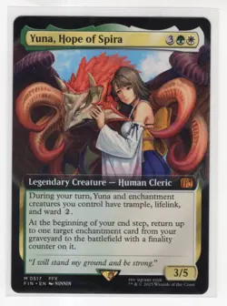 MTG Final Fantasy Mythic #0517 Yuna Hope Of Spira - Image 1