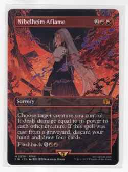 MTG Final Fantasy Mythic #0339 Nibelheim Aflame - Image 1