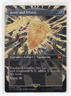 MTG Final Fantasy Mythic #0350 Aettir And Priwen - Image 1