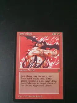 -- MTG Magic Card - Land's Edge - LEGENDS - NM - Image 1