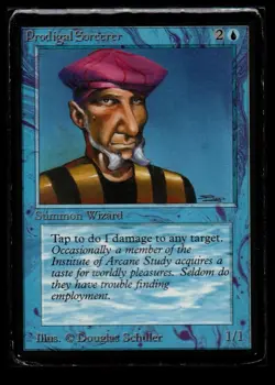 MRM ENGLISH Prodigal Sorcerer MTG magic BETA - Image 1