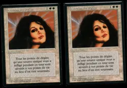 MRM FR/VF Inversion des d�g�ts - Reverse Damage NM MTG magic FBB - Image 2