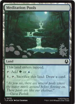 Meditation Pools - FOIL - L Avatar: The Last Airbender 272 - MTG - Image 1