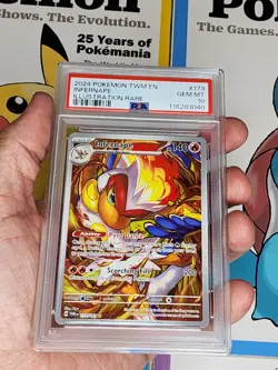 Pokemon TCG Infernape Illustration Rare Card Twilight Masquerade 173/167 PSA 10 - Image 1