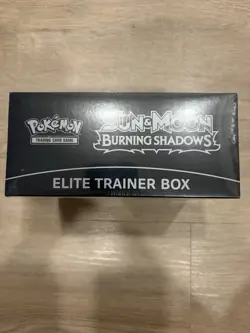 Pokemon Burning Shadows Sun & Moon ETB - Factory Sealed With SLIGHT TEAR - Image 2