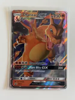 Charizard GX SM211 Promo Holo Near Mint Condition Black Star Promo - Image 1