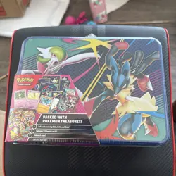 Pokemon TCG 2025 Fall Collector Chest Tin Sealed New - Image 1