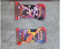 Destined Rivals Pokemon Sleeved Booster Packs LOT OF 2 (New/ Factory Sealed) - Image 1