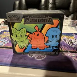 Pokemon TCG, Paldea Evolved ETB Elite Trainer Box - Image 1