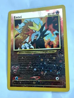 Pokemon Entei WotC Promo 34/53 Reverse Holofoil - Image 1