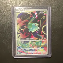 Pokemon Bulbasaur 133/132 Me01: Mega Evolution Illustration Rare Holo English - Image 1