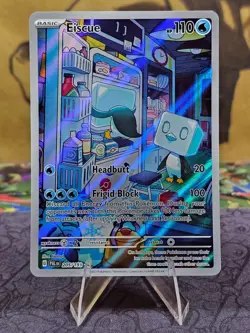 Pokemon TCG Eiscue #205/193 Illustration Rare SV: Paldea Evolved Holo NM- - Image 1
