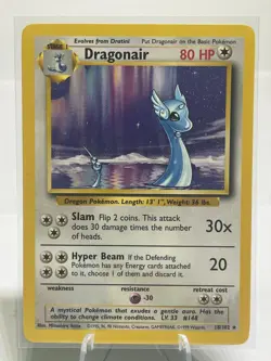Dragonair 18/102 Pokemon1999 Base Set - Image 1